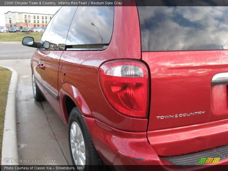 Inferno Red Pearl / Medium Slate Gray 2006 Chrysler Town & Country