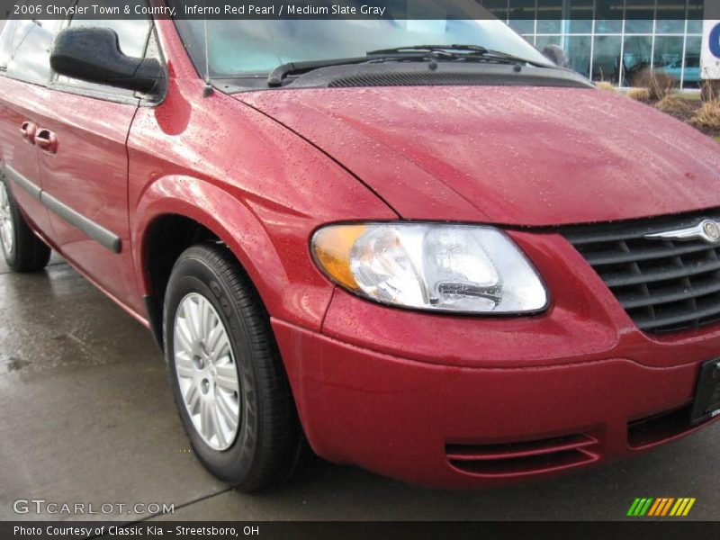 Inferno Red Pearl / Medium Slate Gray 2006 Chrysler Town & Country