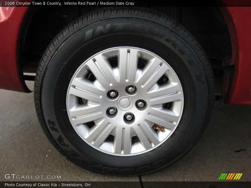 Inferno Red Pearl / Medium Slate Gray 2006 Chrysler Town & Country