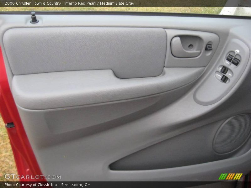 Inferno Red Pearl / Medium Slate Gray 2006 Chrysler Town & Country