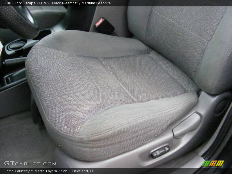 Black Clearcoat / Medium Graphite 2002 Ford Escape XLT V6