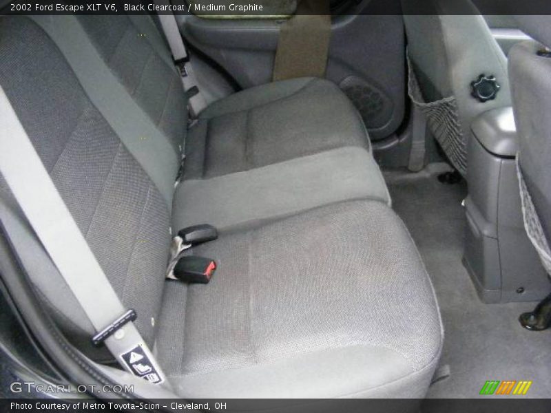Black Clearcoat / Medium Graphite 2002 Ford Escape XLT V6