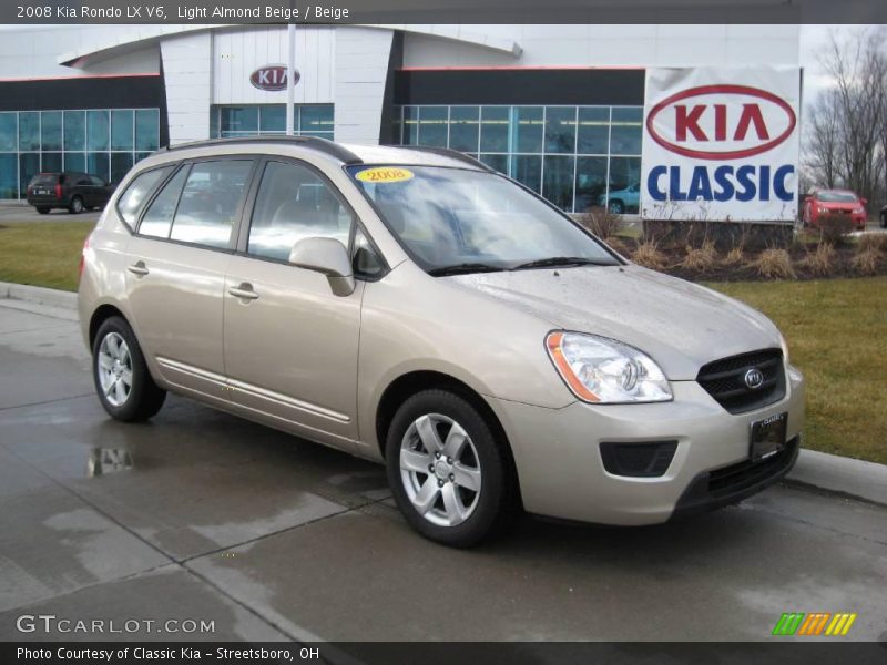 Light Almond Beige / Beige 2008 Kia Rondo LX V6