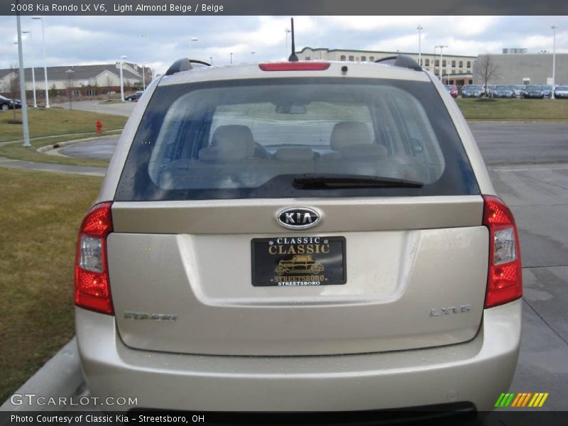 Light Almond Beige / Beige 2008 Kia Rondo LX V6