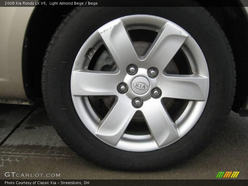 Light Almond Beige / Beige 2008 Kia Rondo LX V6