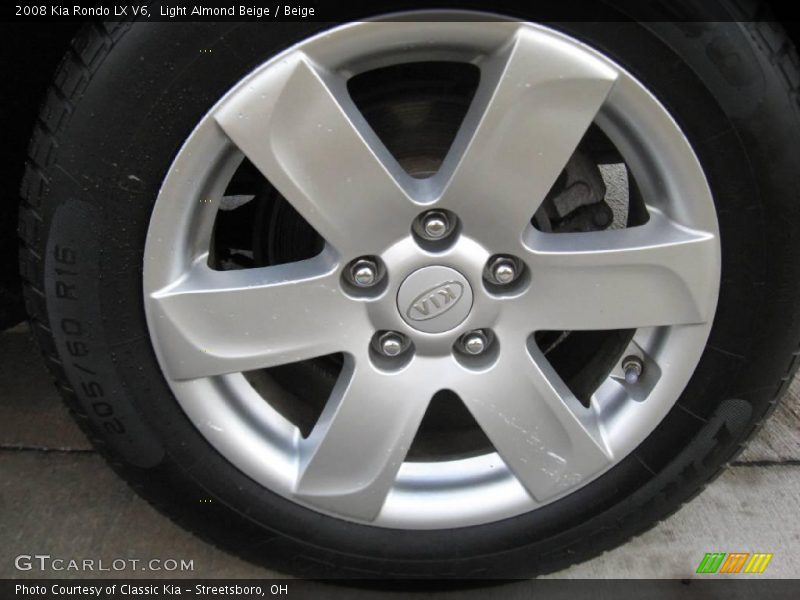 Light Almond Beige / Beige 2008 Kia Rondo LX V6