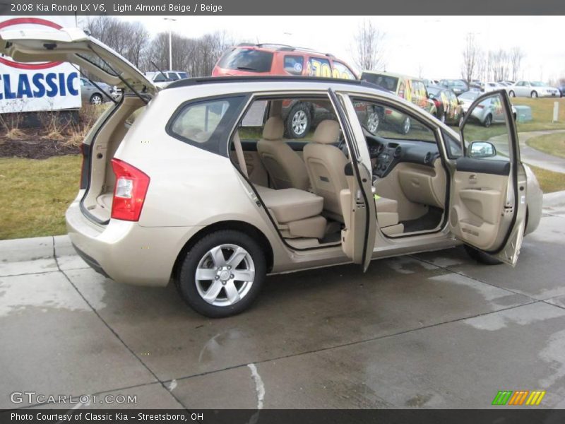 Light Almond Beige / Beige 2008 Kia Rondo LX V6