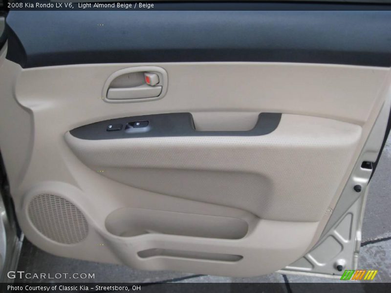 Light Almond Beige / Beige 2008 Kia Rondo LX V6