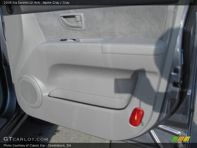 Alpine Gray / Gray 2008 Kia Sorento LX 4x4