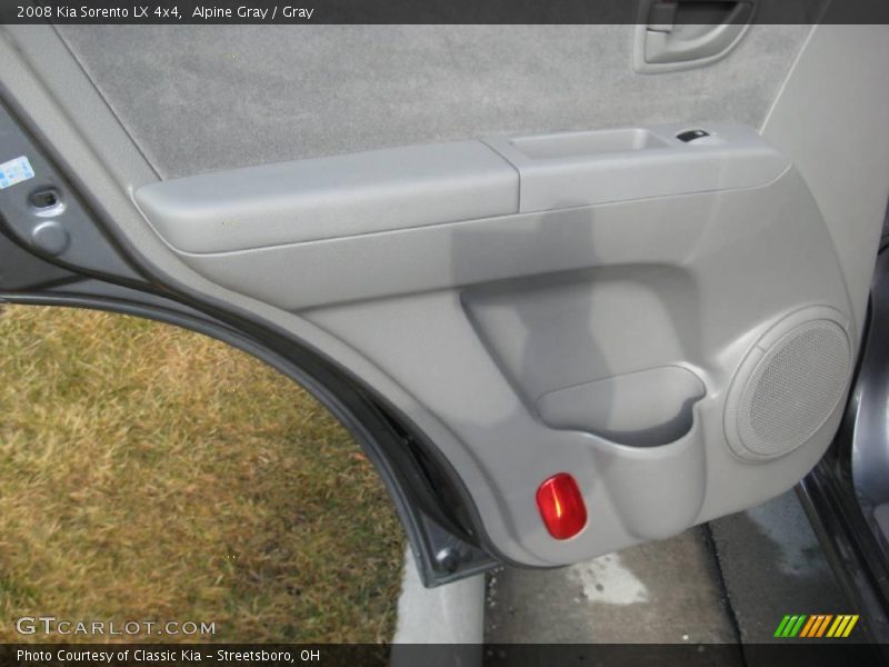 Alpine Gray / Gray 2008 Kia Sorento LX 4x4