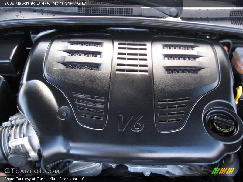 Alpine Gray / Gray 2008 Kia Sorento LX 4x4