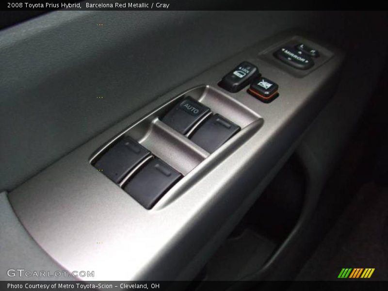 Barcelona Red Metallic / Gray 2008 Toyota Prius Hybrid
