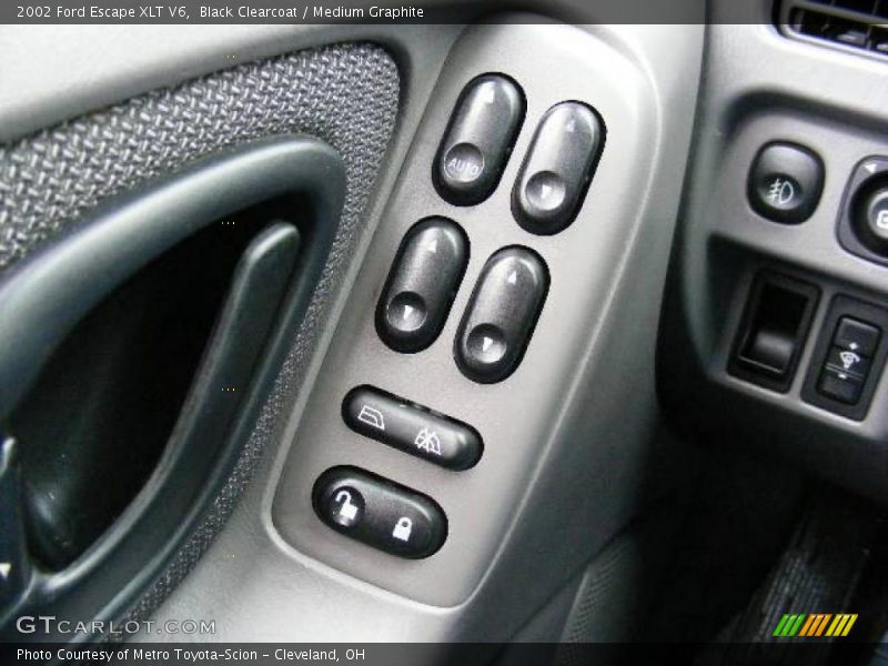Black Clearcoat / Medium Graphite 2002 Ford Escape XLT V6