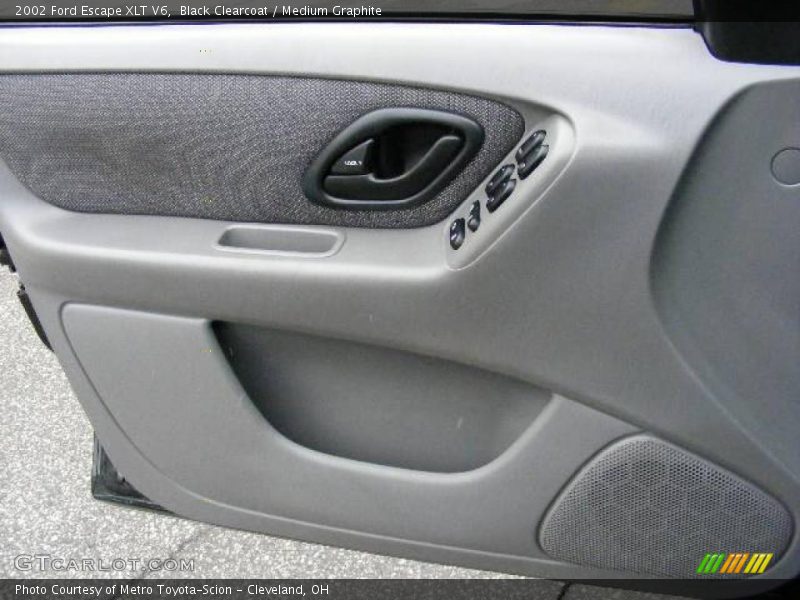 Black Clearcoat / Medium Graphite 2002 Ford Escape XLT V6