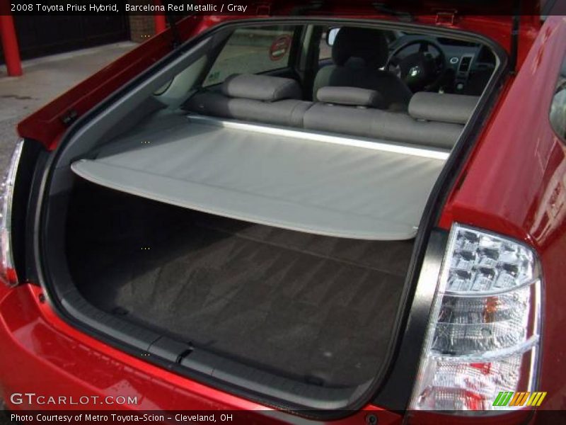 Barcelona Red Metallic / Gray 2008 Toyota Prius Hybrid