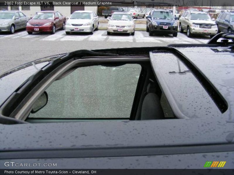 Black Clearcoat / Medium Graphite 2002 Ford Escape XLT V6