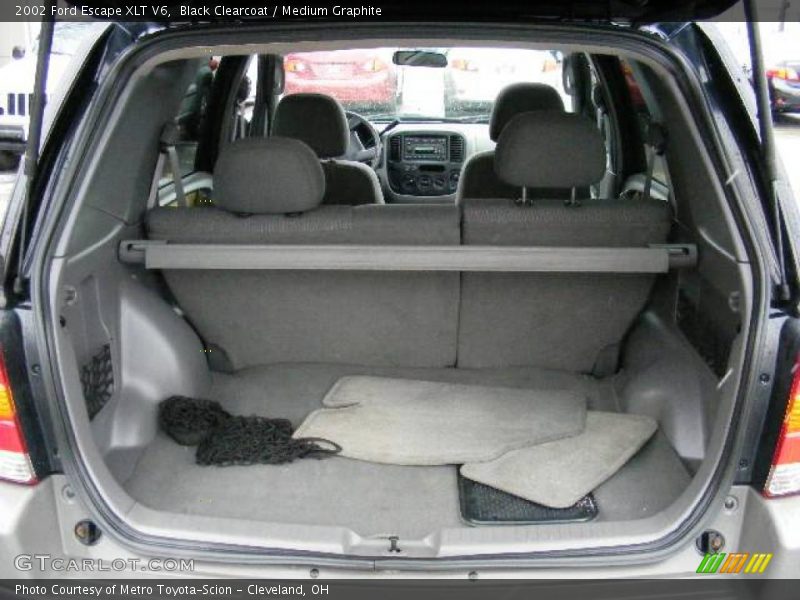 Black Clearcoat / Medium Graphite 2002 Ford Escape XLT V6