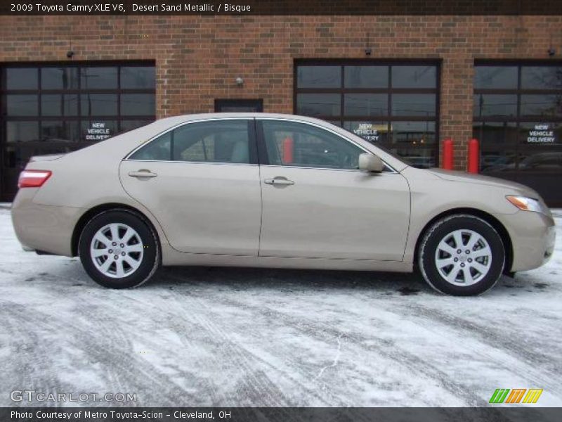 Desert Sand Metallic / Bisque 2009 Toyota Camry XLE V6