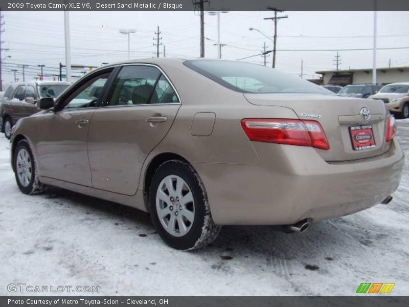 Desert Sand Metallic / Bisque 2009 Toyota Camry XLE V6