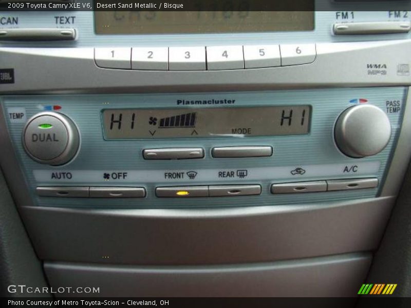 Desert Sand Metallic / Bisque 2009 Toyota Camry XLE V6