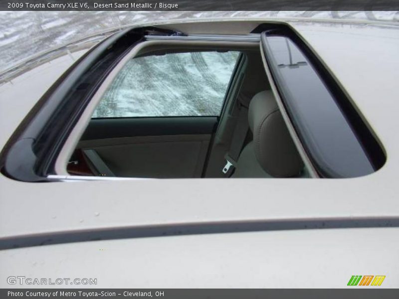 Desert Sand Metallic / Bisque 2009 Toyota Camry XLE V6