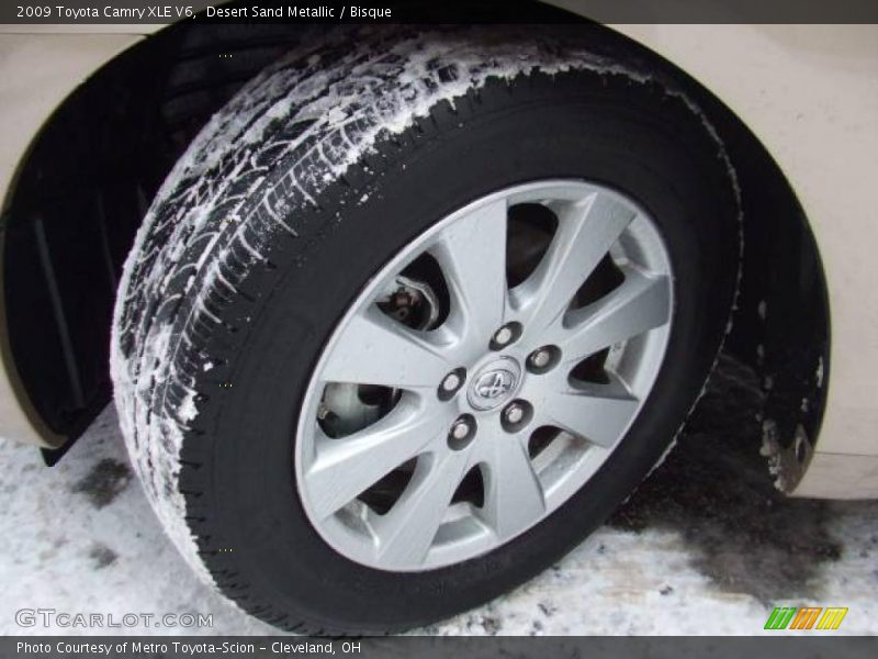 Desert Sand Metallic / Bisque 2009 Toyota Camry XLE V6