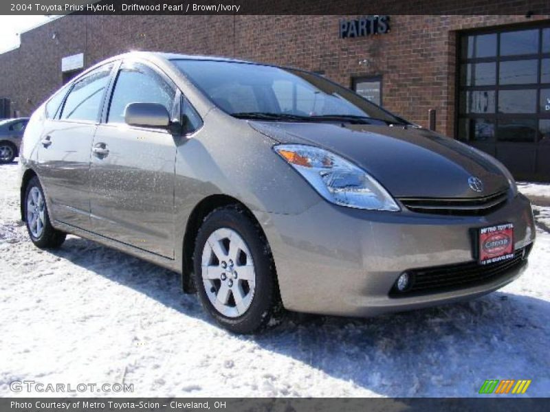 Driftwood Pearl / Brown/Ivory 2004 Toyota Prius Hybrid