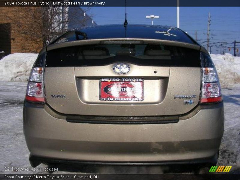 Driftwood Pearl / Brown/Ivory 2004 Toyota Prius Hybrid