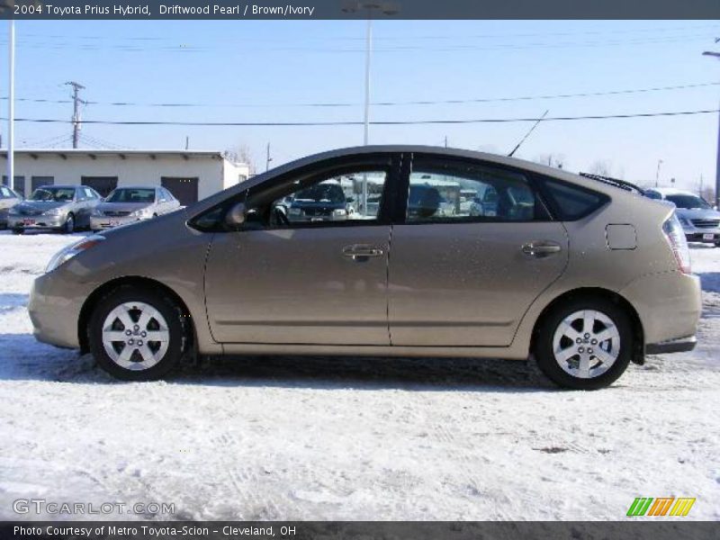 Driftwood Pearl / Brown/Ivory 2004 Toyota Prius Hybrid