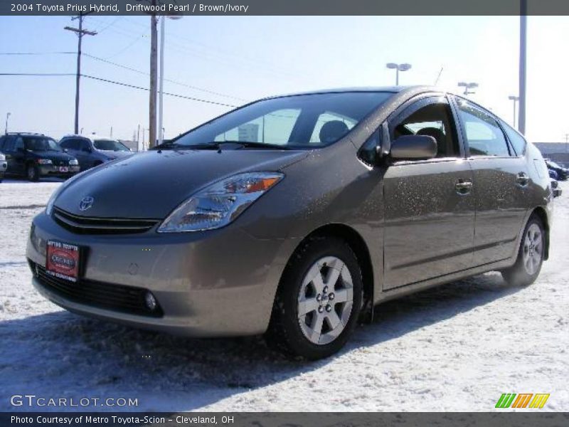 Driftwood Pearl / Brown/Ivory 2004 Toyota Prius Hybrid