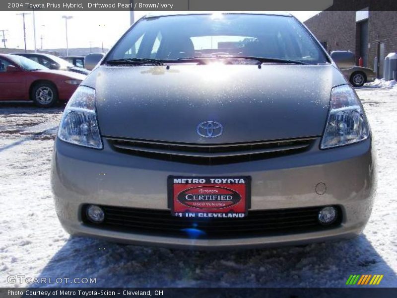 Driftwood Pearl / Brown/Ivory 2004 Toyota Prius Hybrid