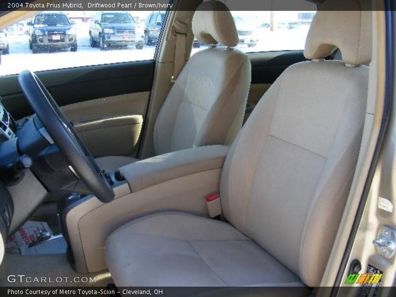 Driftwood Pearl / Brown/Ivory 2004 Toyota Prius Hybrid