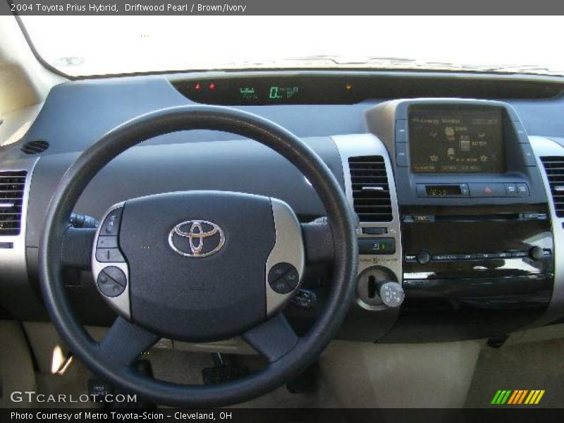 Driftwood Pearl / Brown/Ivory 2004 Toyota Prius Hybrid