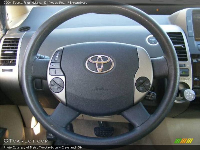 Driftwood Pearl / Brown/Ivory 2004 Toyota Prius Hybrid