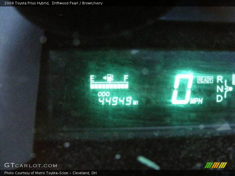 Driftwood Pearl / Brown/Ivory 2004 Toyota Prius Hybrid