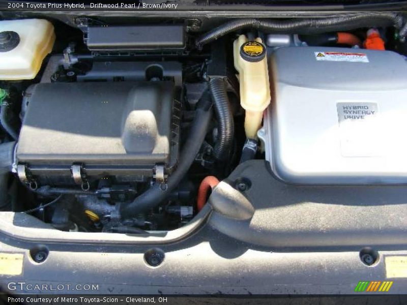 Driftwood Pearl / Brown/Ivory 2004 Toyota Prius Hybrid