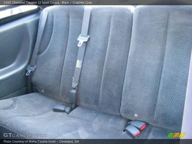 Black / Graphite Gray 2005 Chevrolet Cavalier LS Sport Coupe