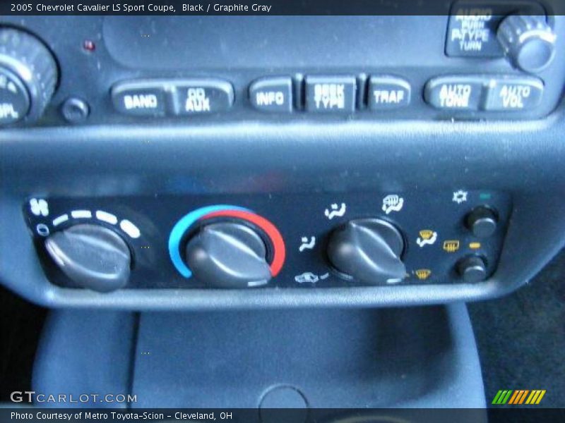 Black / Graphite Gray 2005 Chevrolet Cavalier LS Sport Coupe