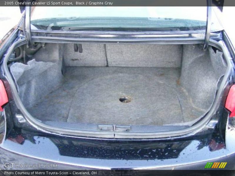Black / Graphite Gray 2005 Chevrolet Cavalier LS Sport Coupe
