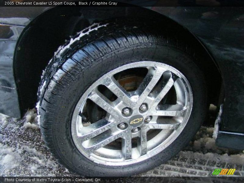 Black / Graphite Gray 2005 Chevrolet Cavalier LS Sport Coupe