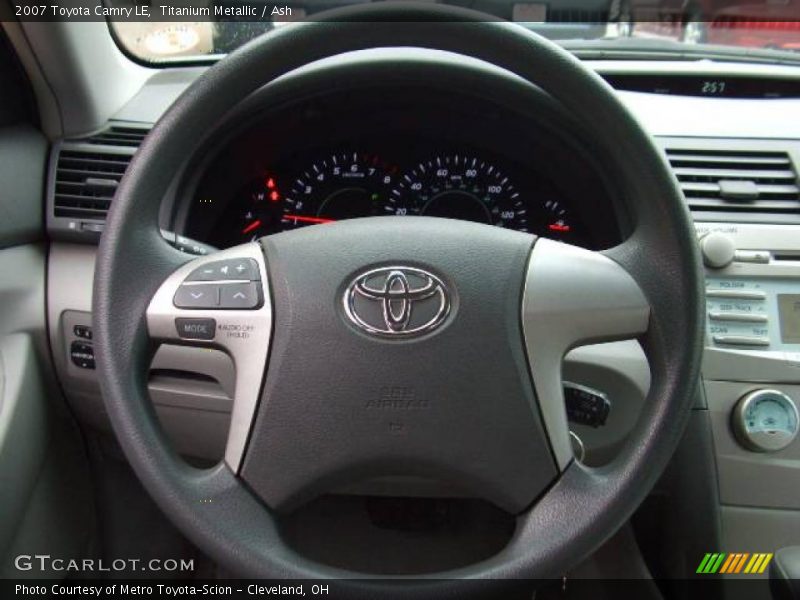 Titanium Metallic / Ash 2007 Toyota Camry LE