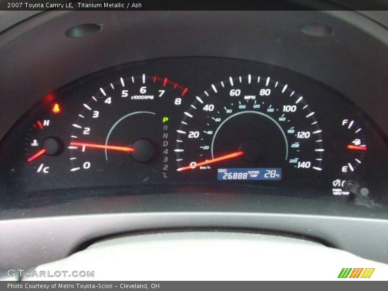 Titanium Metallic / Ash 2007 Toyota Camry LE