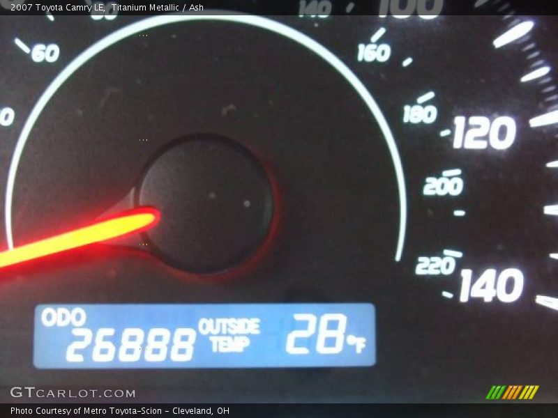 Titanium Metallic / Ash 2007 Toyota Camry LE