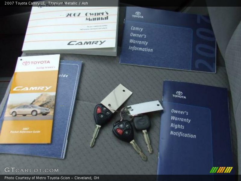 Titanium Metallic / Ash 2007 Toyota Camry LE