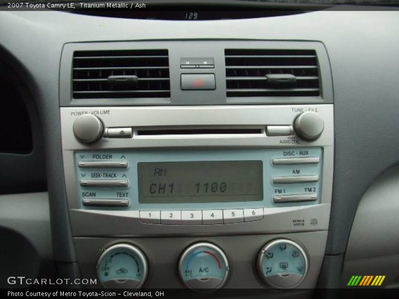 Titanium Metallic / Ash 2007 Toyota Camry LE