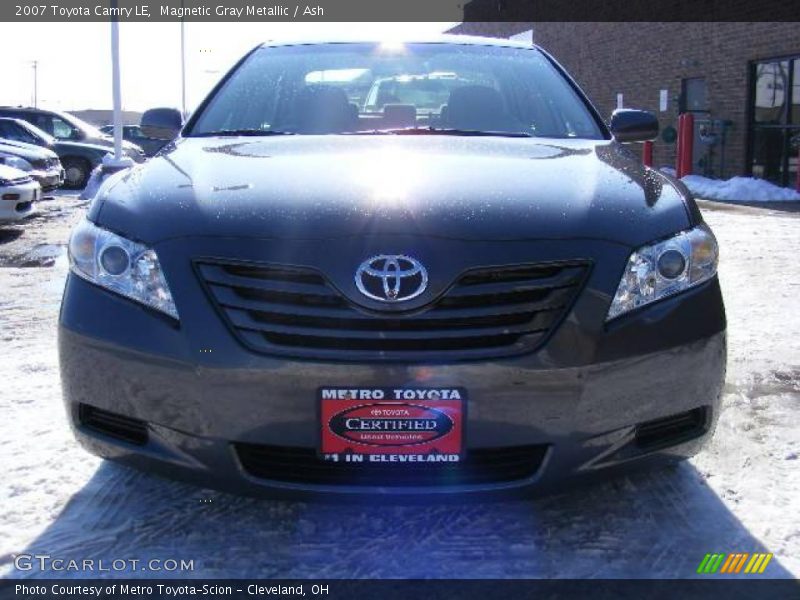 Magnetic Gray Metallic / Ash 2007 Toyota Camry LE