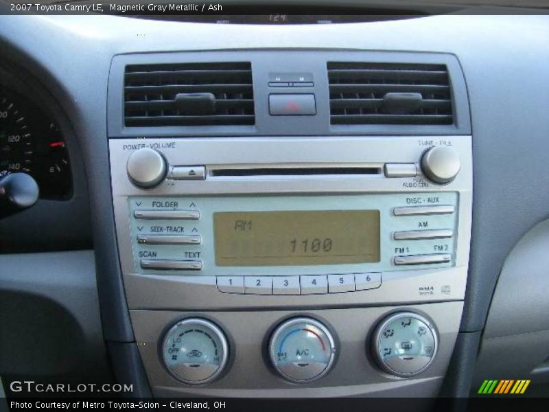 Magnetic Gray Metallic / Ash 2007 Toyota Camry LE