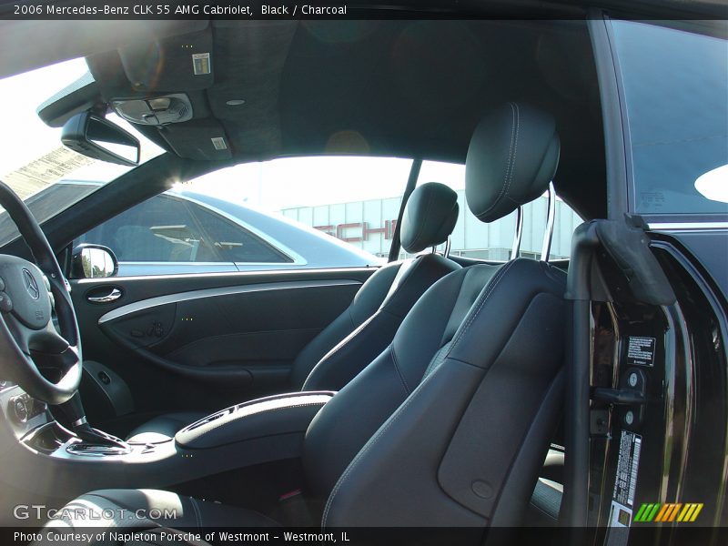 Black / Charcoal 2006 Mercedes-Benz CLK 55 AMG Cabriolet