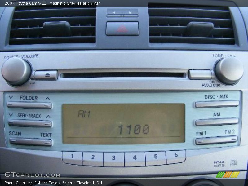 Magnetic Gray Metallic / Ash 2007 Toyota Camry LE