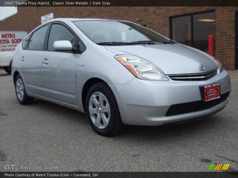 Classic Silver Metallic / Dark Gray 2007 Toyota Prius Hybrid